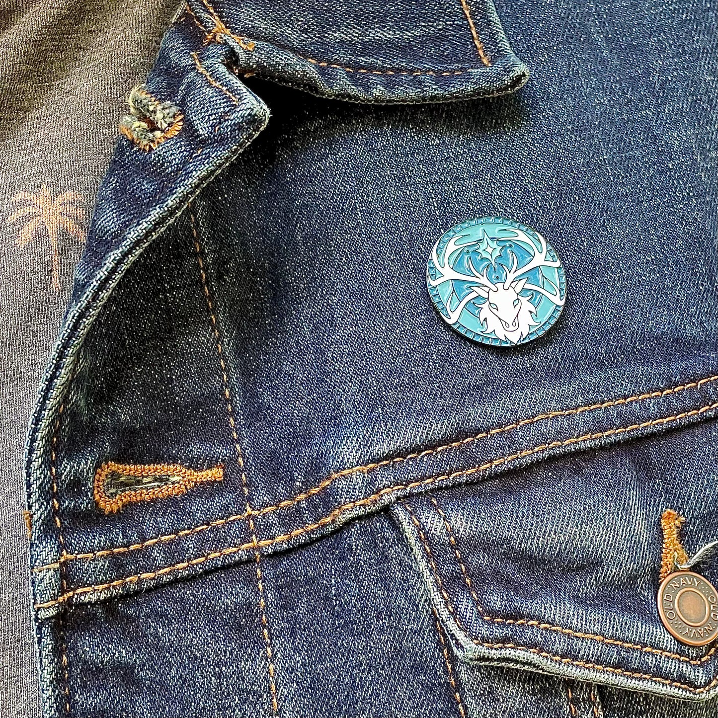 Order of the Silver Elk Soft Enamel Pin