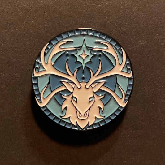 Order of the Silver Elk Soft Enamel Pin