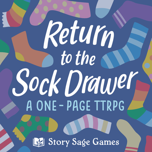 Return to the Sock Drawer: A One-Page TTRPG (Digital)